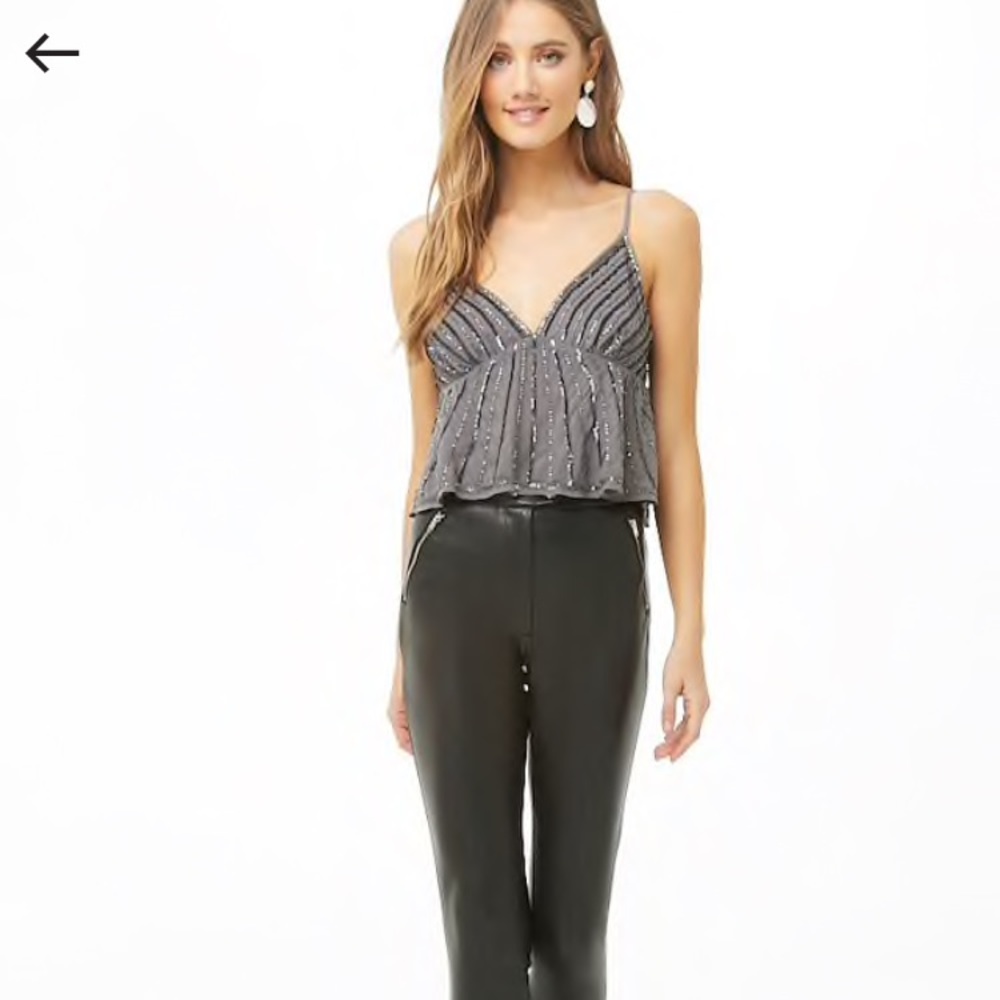Sequin top